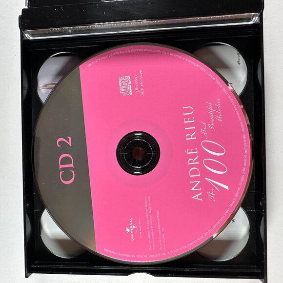ANDRE RIEU ORCHESTRA "THE 100 MOST BEAUTIFUL MELODIES" - 6 CDs SET. - Picture 6 of 14